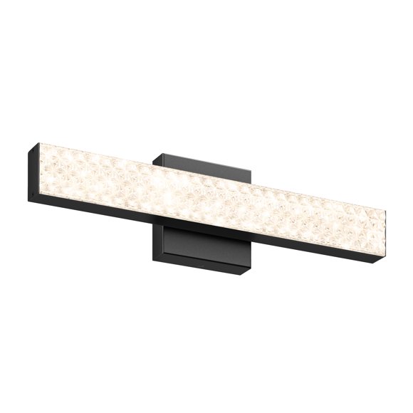 Adeline Modern LED Bathroom Vanity Light 3 CCT Matte Black