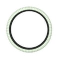 thumbnail image 2 of Goofa Pistachio Green Checkboard Pattern Elastic Stretch Steering Wheel Cover,Universal 15 inch, Microfiber Breathable Ice Silk, Anti-Slip, Odorless, Easy Carry, 2 of 8