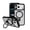 Black/Frosted Clear, variant on onn MagSafe Compatible Phone Case with Kickstand for iPhone 17 Pro - Black/Frosted Clear