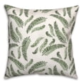 thumbnail image 2 of Creative Products Green Fern Pattern 18 x 18 Spun Poly Pillow, 2 of 3