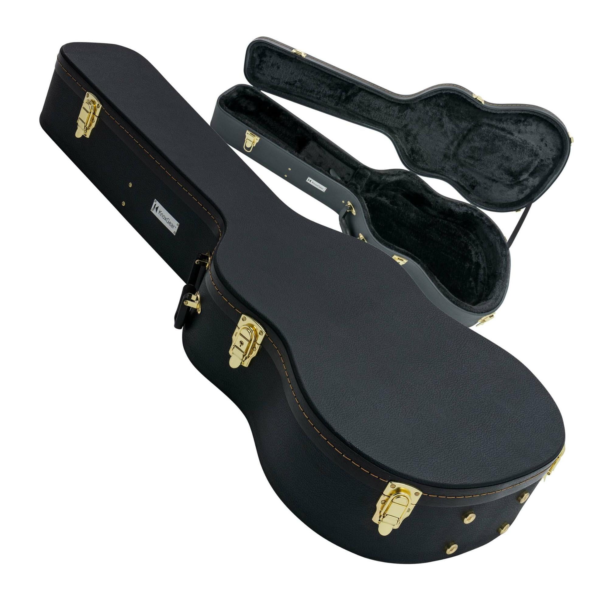 Knox Gear KN-GC02 40-Inch Hard Shell Acoustic Concert Guitar Case
