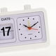thumbnail image 5 of Reloj de moda retro con tapa, reloj digital con fecha y hora B blanco, 5 of 9