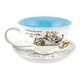 thumbnail image 2 of Taza de té y platillo Silver Buffalo Disney Winnie the Pooh, 2 of 7