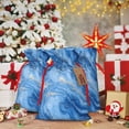 thumbnail image 5 of Linen Bundle Pocket Gift Bag Drawstring Opening And Closing Method For Christmas Birthday Anniversary As A Gift Packaging Medium Steelblue Marble_1, 5 of 8