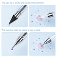 thumbnail image 6 of ZYNERY 2 Pcs Wax Pen, Diamond Painting Pens No Wax Needed Self-Stick Drill Pens, Diamond Art Pens for DIY Crafts Painting Cross-Stitch Nail Art, 6 of 7