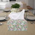 thumbnail image 3 of ZUXONGSY Easter Rabbit Tissue Box Covers PU Leather Rectangular Tissue Box with Snap Button Leather Rectangular Tissue Box Fashion Tissue Box Easter Bedroom Office Desk Accessories, 3 of 7