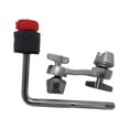 thumbnail image 2 of Drum Set de montaje de montaje L Varilla Ajuste de la abrazadera Hardware de alto rendimiento Piezas de tambor del brazo del platillo para Rojo, 2 of 8