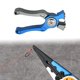 thumbnail image 1 of Tijeras para cortar línea de pesca, compactas, antideslizantes, ergonómicas y resistentes. Gris azul, 1 of 8