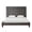 MultiColor, variant on Blush Solid Wood Twin Tufted Upholstered Velvet Bed
