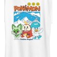thumbnail image 3 of Pokémon - Paldea Friends  - Women's Short Sleeve Graphic T-Shirt, 3 of 5