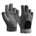 thumbnail image 4 of GLFILL Gants d'Entraînement Demi-Doigts Gants de Musculation Gants Sans Doigts Roses L, 4 of 7