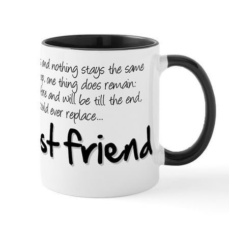 

CafePress - My Best Friend Mugs - 11 oz Ceramic Mug - Novelty Coffee Tea Cup
