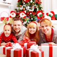 thumbnail image 5 of Mgparty 12 Piezas Diademas De Navidad Fiestas De Navidad Favores Suministros De Decoración Regalos De Navidad Fotomatón Árbol De Navidad Muñeco De Nieve Astas De Reno Gorro De Papá Noel, 5 of 5