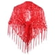 thumbnail image 3 of Envoltura Chal Mujer Yinane Chal Nupcial Con Lentejuelas Capa Noche Rojo, 3 of 7