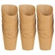 thumbnail image 1 of 50 conos desechables de papel kraft para papas fritas, vasos de helado para llevar de 12 oz, bandejas de comida rápida resistentes a la grasa, soportes de papel para gofres para fiestas de bodas, 1 of 7