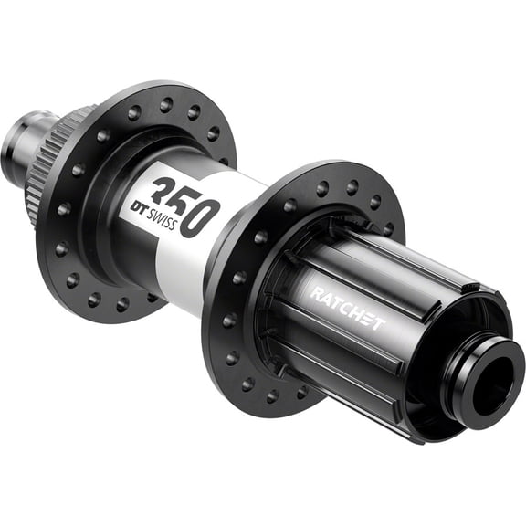 DT Swiss 350 Rear Hub - 12 x 142mm, Center-Lock, HG11 Road, Black, 28H, 36pt