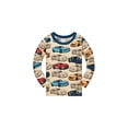 thumbnail image 7 of Boy Outfits Kids Cartoon Print Long Sleeve Pants Boys' Clothing Sets, 7 of 7