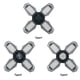 thumbnail image 3 of Bombilla LED Irfora 2PCS AC110-130V 80W Sensor de movimiento LEDs Luz de garaje Luces de techo plegables deformables con 4 paneles ajustables E26 Base Socket Holder 6500k Luz blanca par Irfora Bombilla LED, 3 of 5