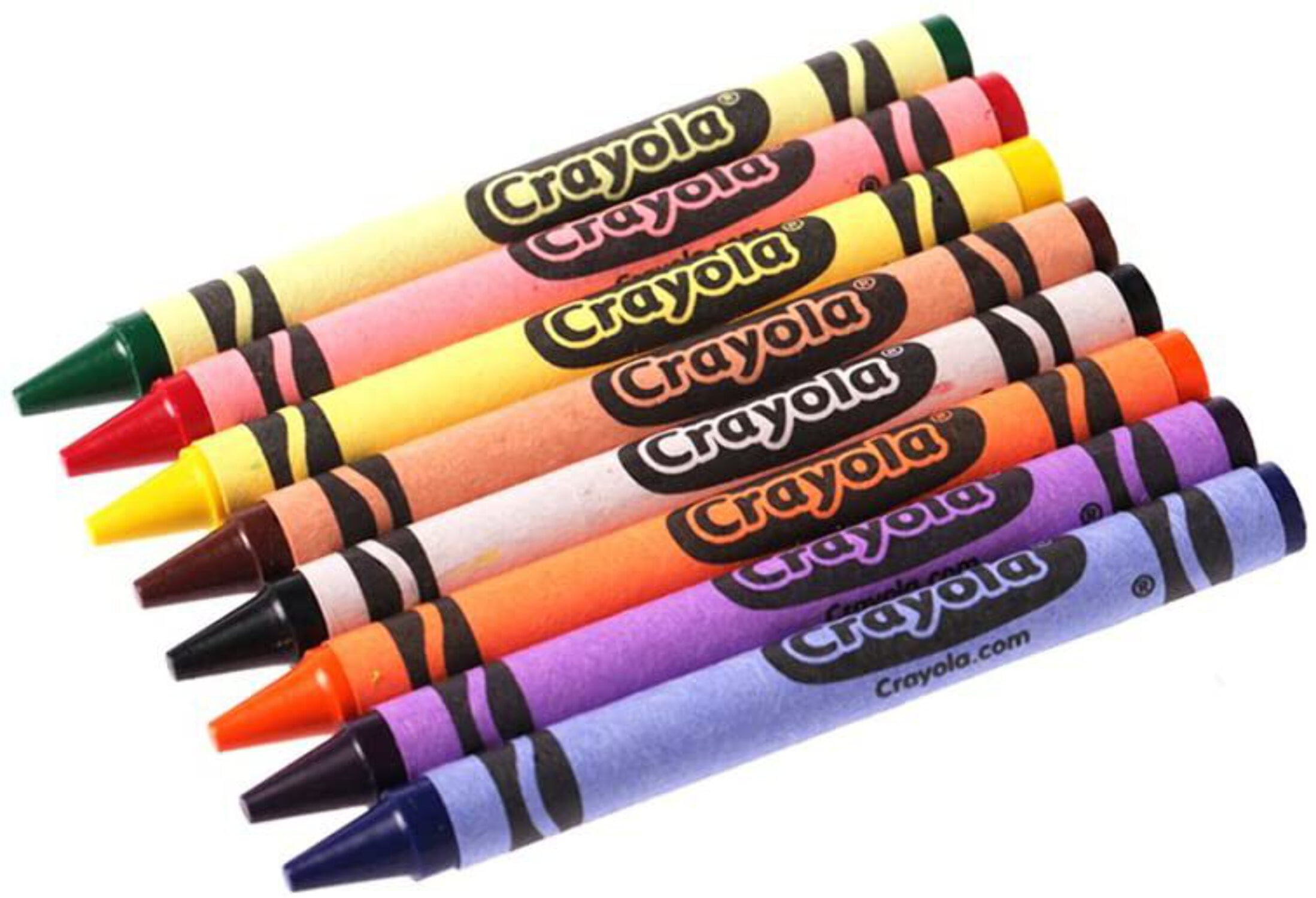 Baker Ross AF818 Mini Christmas Crayons - Pack of 8 Sets, ⁠Creative Art Supplies for Kids' Crafts, Projects and Ornaments, Perfect Party, Loot or