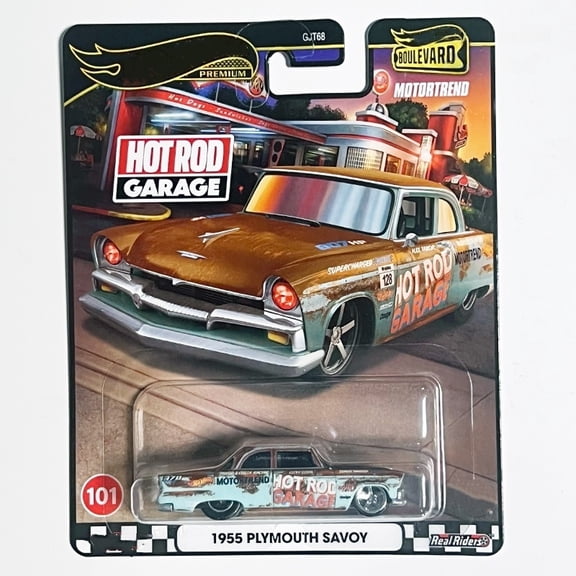 HW Premium Boulevard #101 1955 Plymouth Savoy GJT68