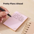 Dandelion Sticky Notes U Brands Daily Floral Sticky Notes with Tabs, Multicolor, 100 Sheets, 4 ...