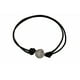 thumbnail image 1 of Pulsera San Benito Plata 925 Hilo Ajustable Xtellar Negro, 1 of 4