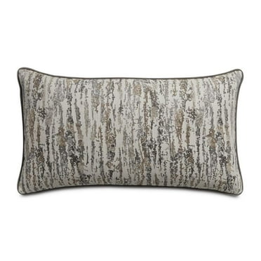 Moonbeam Keller 13" x 24" Oblong Pillow - Driftwood Gray in Set of 2