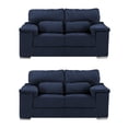 thumbnail image 1 of Sala 2-2 Kaizen ( 2 Piezas Love Seat ) Azul para Sala, 1 of 7