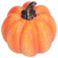 thumbnail image 2 of Lámpara LED de resina con luz de calabaza de simulación de Halloween para fiestas, reuniones, vacaciones en interiores, 2 of 8