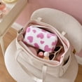 thumbnail image 6 of Makeup Pouch with Zipper, 7.1 x 3.9 x 3.1 Inch Cloth Travel Organizer for Home, Office, Lipstick, and Jewelry, 6 of 7