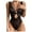 Black, variant on Odeerbi Women's Lingerie Bodysuit Set Teddy Lingeries 2025 Valentine's Day Sexy Lingerie Lace Hollow Out Temptation Underwear Sleepwear Jumpsuit Bodysuits Black
