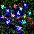 thumbnail image 2 of LINLIN Solar String Lights Garden, 6M 30LED Solar Blossom Flower Fairy Lights Flower Solar String Lights Outdoor Waterproof, 2 of 8