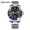 305 blue and black music rings, variant on Business Men's Quartz Watch