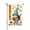 Style 2, variant on Autumn Welcome Garden Flag 12x18 Inch Double Sided Labrador Retriever Puppy With Crow & Fall Leaves Design Seasonal Yard Flag For Thanksgiving Fall Decorations Outdoor Patio Decor