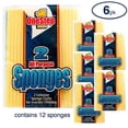 thumbnail image 1 of Sponge Cloth Value Cellulose Sponge Cloths Save Paper Towel and Are Reusable, Disposable, Helpful, 12 Count, 1 of 1