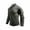 Green, variant on Cmfcve Outdoor Hiking T-Shirt for Men 1/4 Zipper Long Sleeve Tops Breathable Stand Collared Pullover Shirts