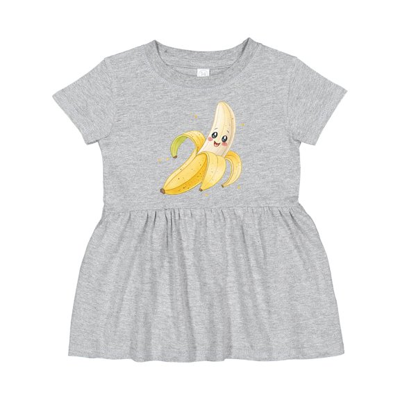 Inktastic Happy Banana Girls Baby Dress