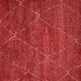 thumbnail image 1 of Ahgly Company Indoor Square Oriental Red Industrial Area Rugs, 6' Square, 1 of 4