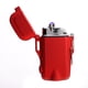 thumbnail image 3 of Daboolka 2 en 1 USB recargable impermeable eléctrico de doble arco encendedor de cigarrillos antorcha (rojo), 3 of 8