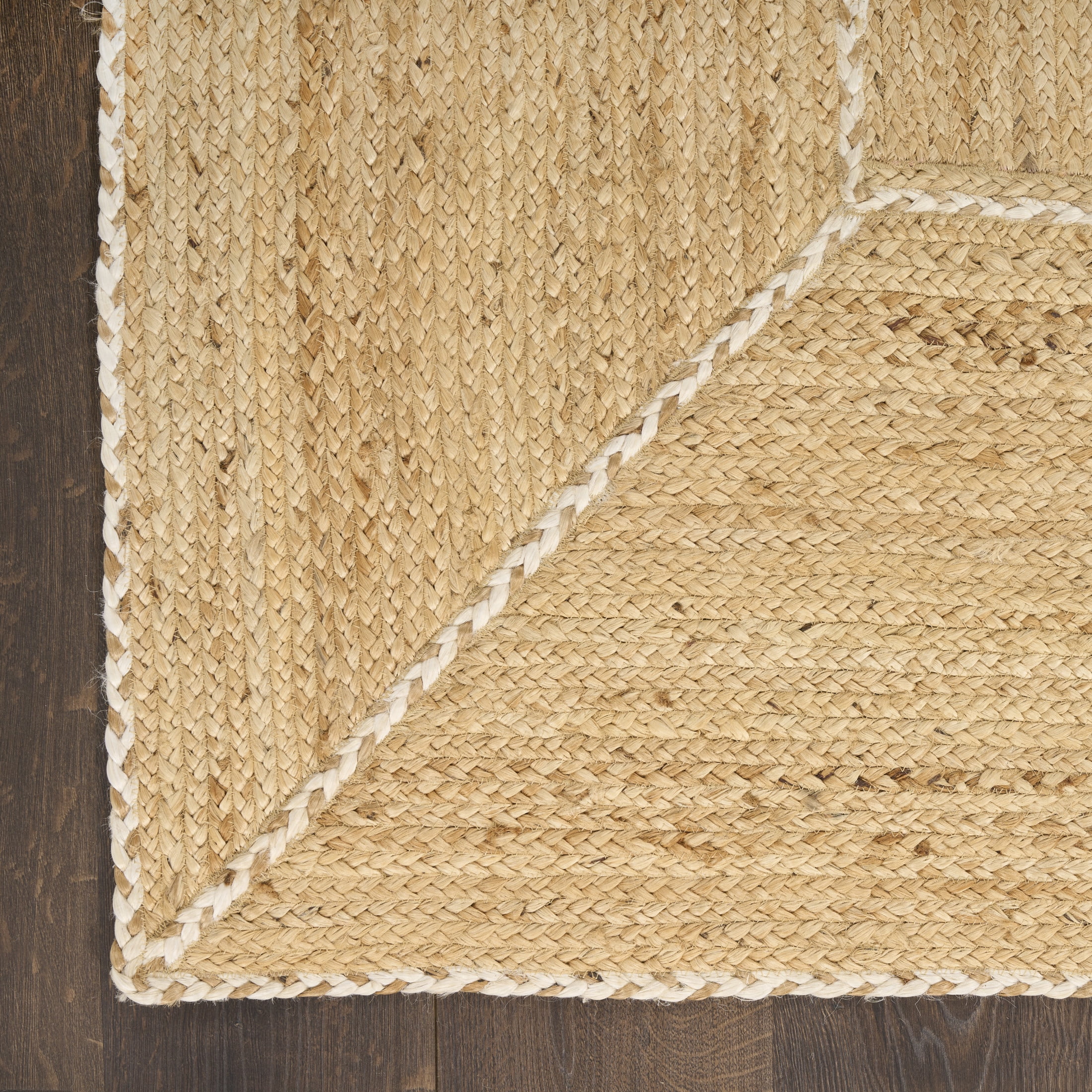 Nourison Terrazzo Jute 8' x 10' Natural Farmhouse Indoor Rug