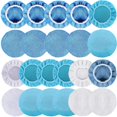 thumbnail image 1 of 22 Pcs Polishing Bonnets Set Including 8 Pcs Microfiber Bonnet 3 Pcs Waxing Bonnet 8 Pcs Non-Woven Bonnet 2 Pcs Cotton Bonnet, 1 of 1