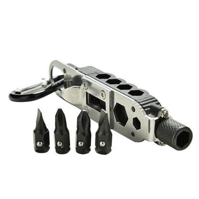 5XCOMPACT Multifuncional destornillador al aire libre Supervivencia de llave hexágono al aire libre 2 piezas