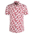 thumbnail image 3 of Camisas de flamencos de tortuga vívida para hombres, ropa, camisa de playa con estampado 3D, camisetas Y2K de manga corta, ropa hawaiana Aloha, blusa con solapa, 3 of 5