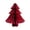 Red large size with, variant on ZPAQI Christmas Holiday Paper Ornaments Handmade DIY Decor Desk Top Christmas Tree