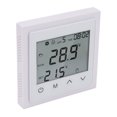 thumbnail image 1 of Smart Thermostat LED Touch Screen Programmable Thermostat Child Lock Wall Mount Underfloor Heating Control AC85V250V 16A for Home Office Hotels, 1 of 7