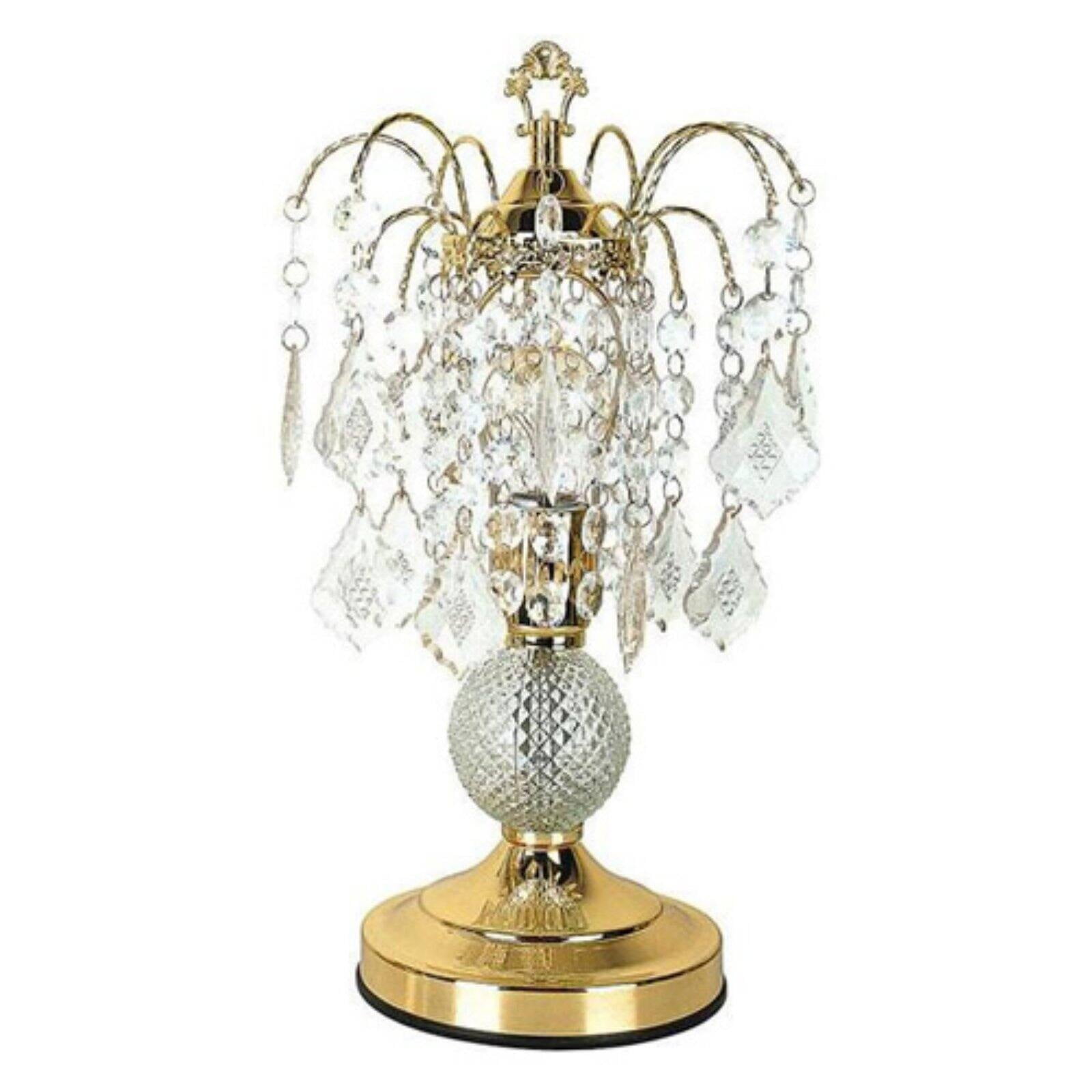 Acme Furniture Chandelier Touch Table, Chandelier Side Table Lamp