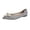 Silver, variant on Slip-On closed toe sandals women flat Closed Toe Flat Arch Flat Heel closed toe sandals women Flatform Slip-Resistant Stability