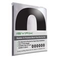 thumbnail image 1 of Número 0 adhesivos iSYFIX de vinilo negro 15 cm, paquete de 6, 1 of 6