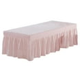 thumbnail image 2 of DOLITY Jupe de Table de Massage Confortable 190x70cm avec Trou - Rose_2 Rose_2, 2 of 9