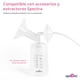 thumbnail image 2 of Biberones Anticólicos Bebé Recién Nacido Spectra 160 ml 2 Pack | Tetina Peristáltica Silicón Suave Sin BPA, Flujo Medio 3-5 Meses, Compatible Extractores Leche, 2 of 7